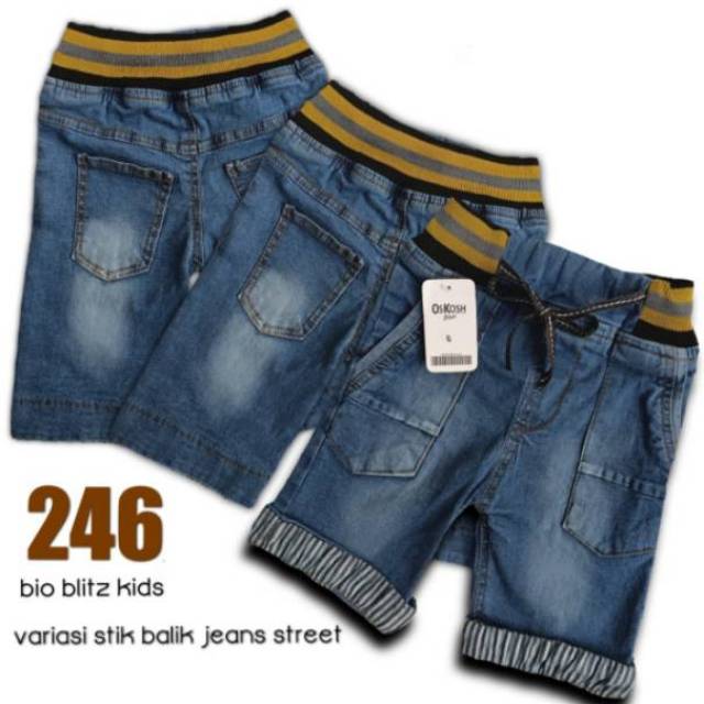 1 10th GROSIR  CELANA  PENDEK  JEANS ANAK  CELANA  JEANS 