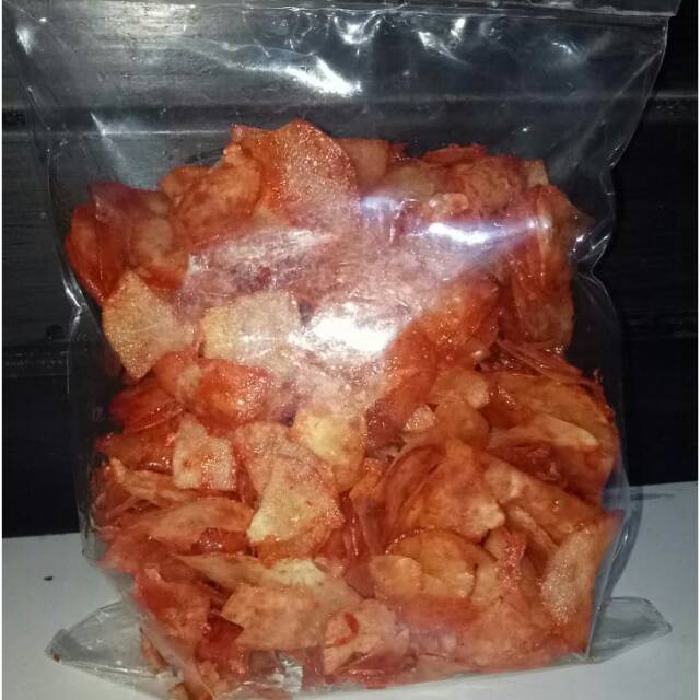 

Keripik singkong balado rasa mantul