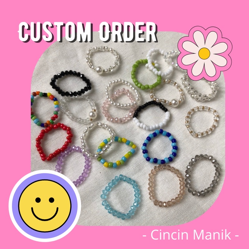 Custom Order Cincin Manik