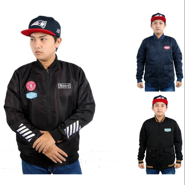 JAKET BOMBER ANTI AIR WATERPROOF / JAKET PRIA ORIGINAL / JAKET BOMBER BULLSHIRT ORIGINAL