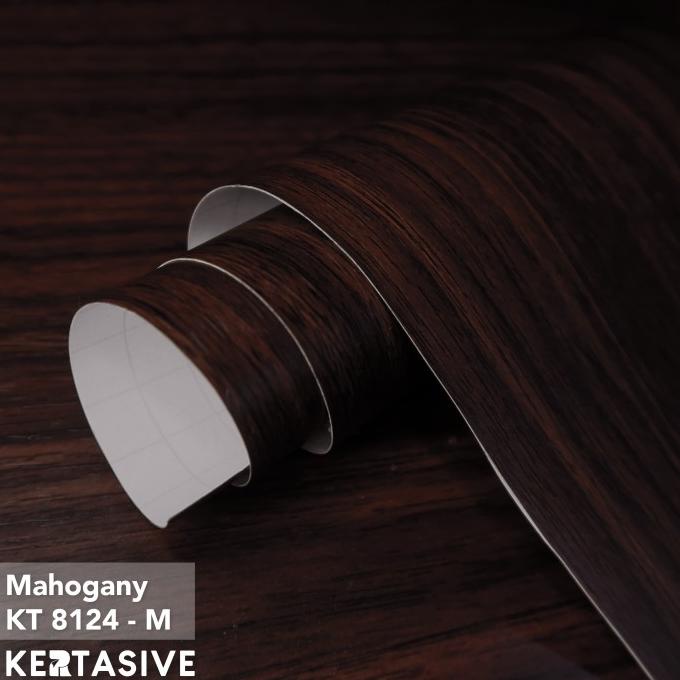 KERTASIVE WOOD GRAIN ( MOTIF KAYU ) - MAHOGANY 122 CM Terbaru