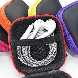 Dompet koin/ headset pouch/ Tempat Headset persegi mini koin 9151-1