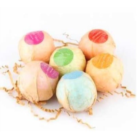 ORI 6 pcs Spa Bath Bomb Salt Sabun Bathtube Essential Oil Aromatherapy