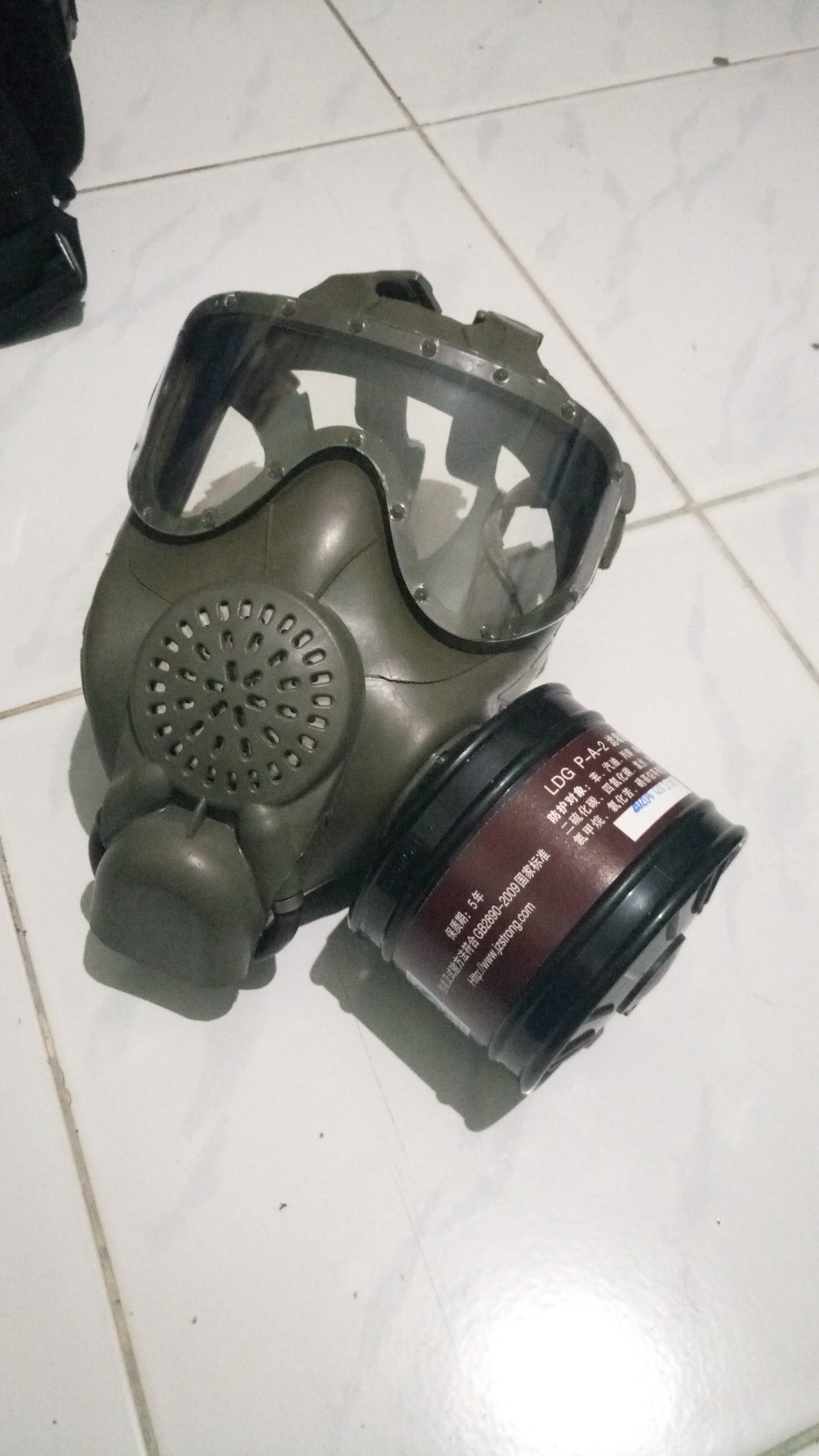 Abs Gas Mask Filter 40mm Respirator Canister Practical Replacement Accessory