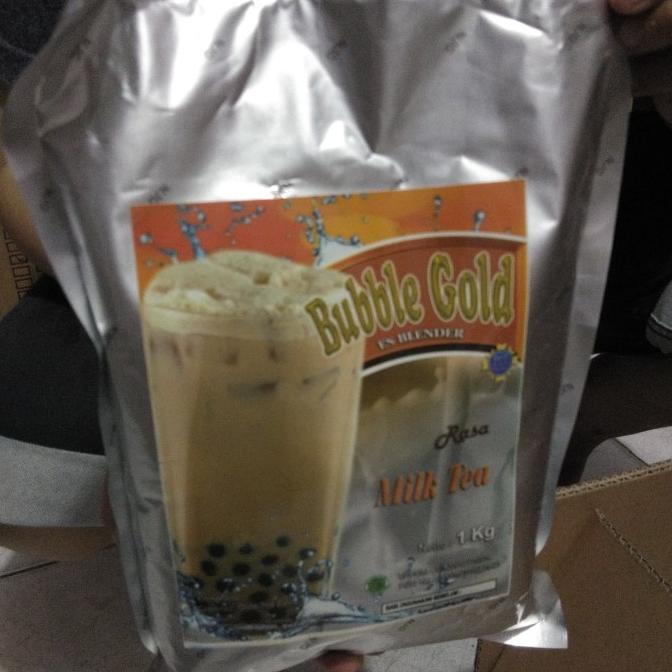 

[ COD ] BUBBLE GOLD TERMURAH MILK TEA 1KG OBRAL Kode 53