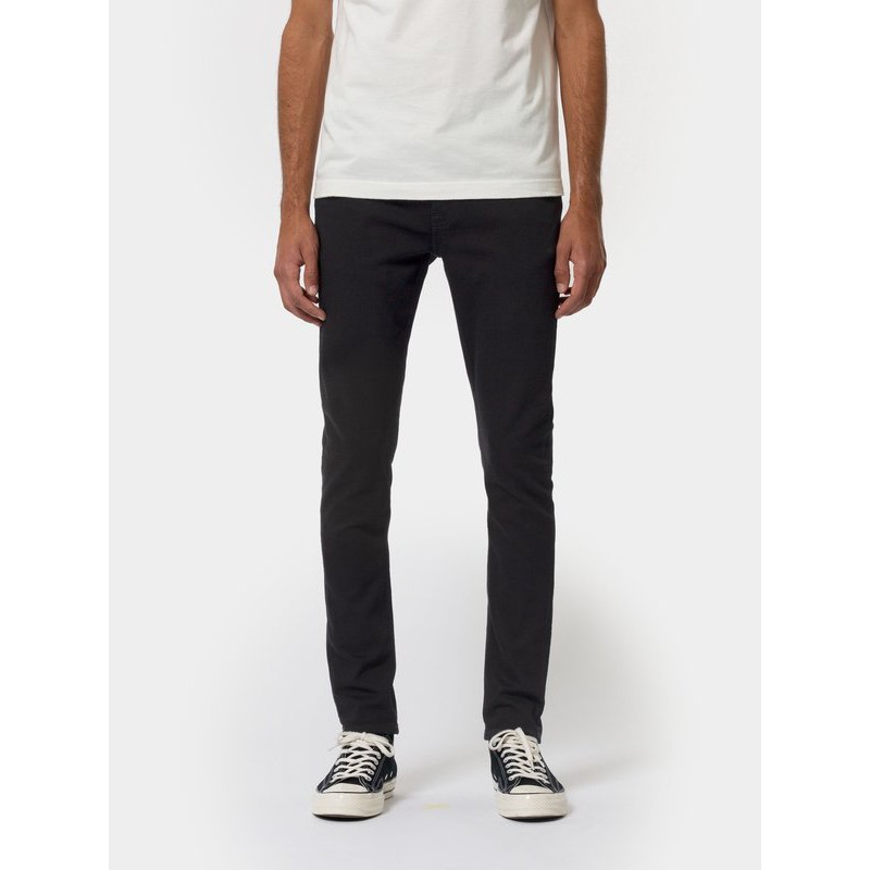 Nudie Jeans Skinny Lin Black Black