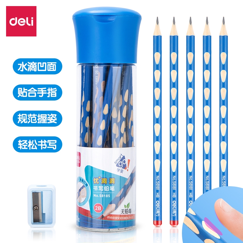 

Deli Pensil Kayu-2B 30pcs / tube Berkualitas Tinggi dengan rautan 58185
