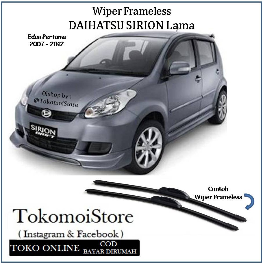 Soft Wiper SIRION Tahun 2007 2008 2009