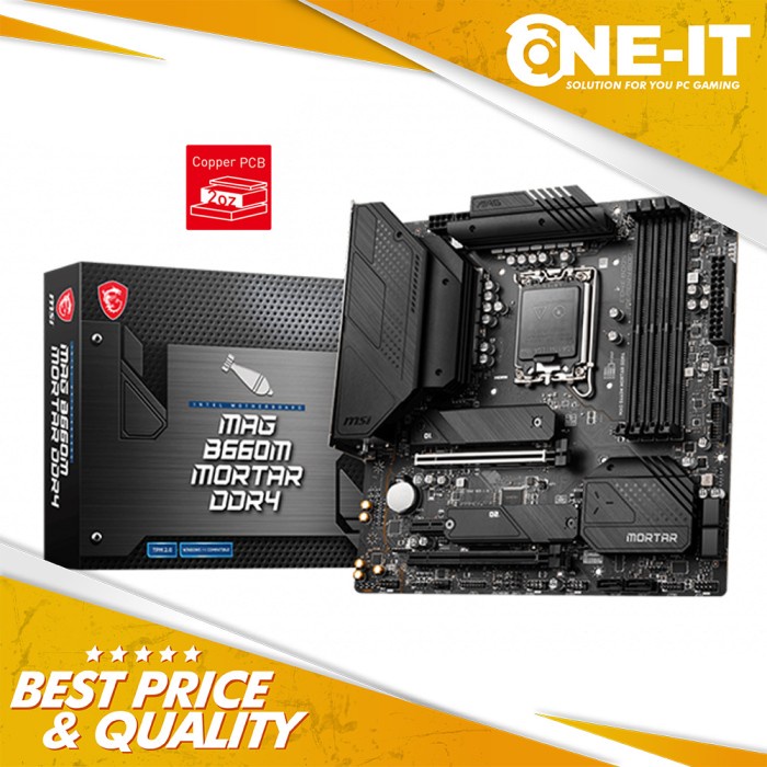 Motherboard MSI MAG B660M MORTAR DDR4 1700 Intel B660