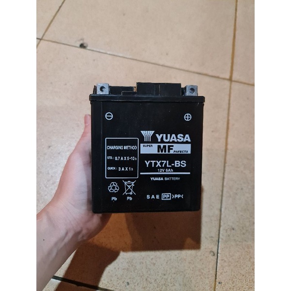 Aki Yuasa YTX7L BS KLX150 Dtracker CBR250R