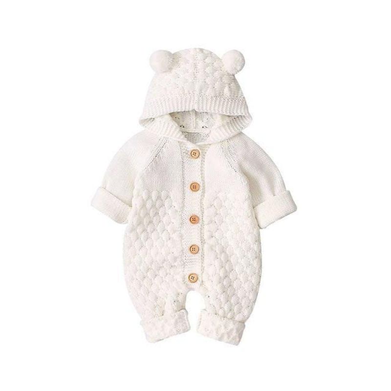 READY STOCK .JUMPSUIT BAYI/.JUMPER BAYI/Jumper Rajut Anak Bayi Lucu 0-12 bln UNISEX/Jumsuit Bayi/Baju kodok/Jumper bayi perempuan/Jumper bayi laki-laki/onepiece baby/Jumper Bayi-2