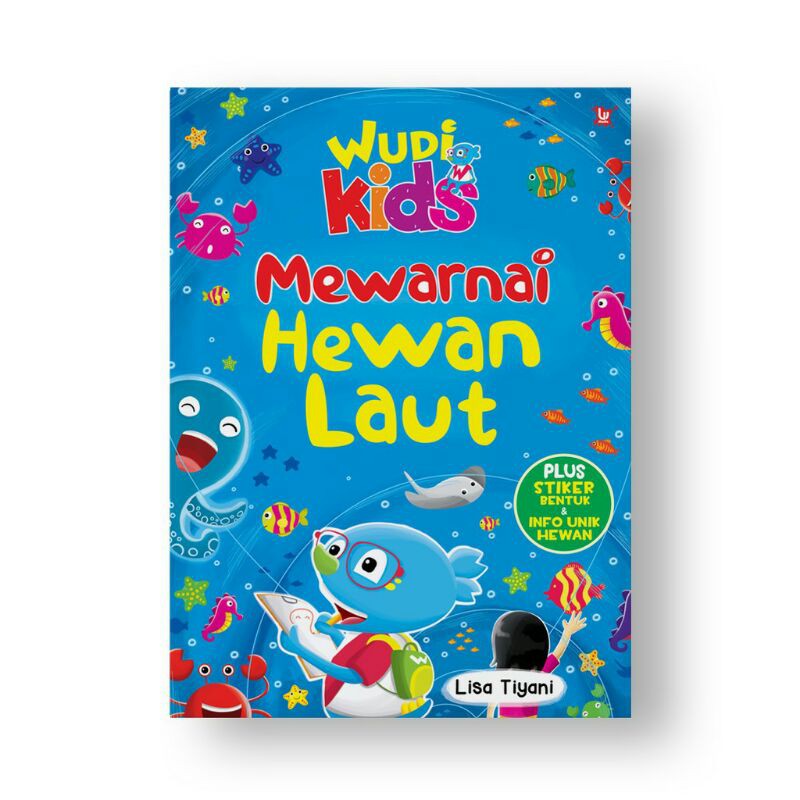 Wudi Kids Mewarnai Hewan Laut