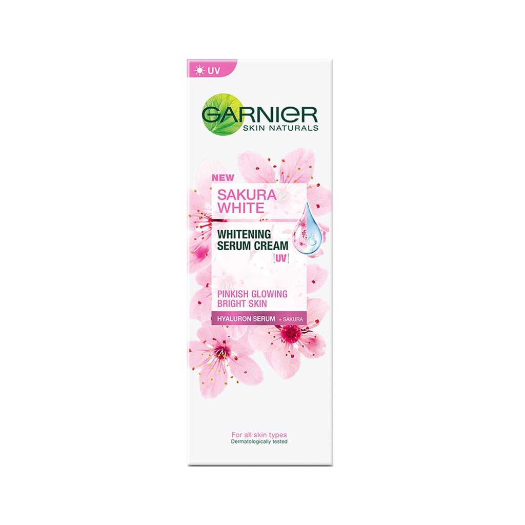 PROMO GARNIER SAKURA GLOW HYALURON SERUM CREAM UV 20 ml/GARNIER/SERUM CREAM UV