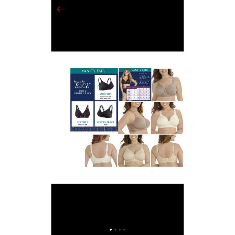 vanity fair bra