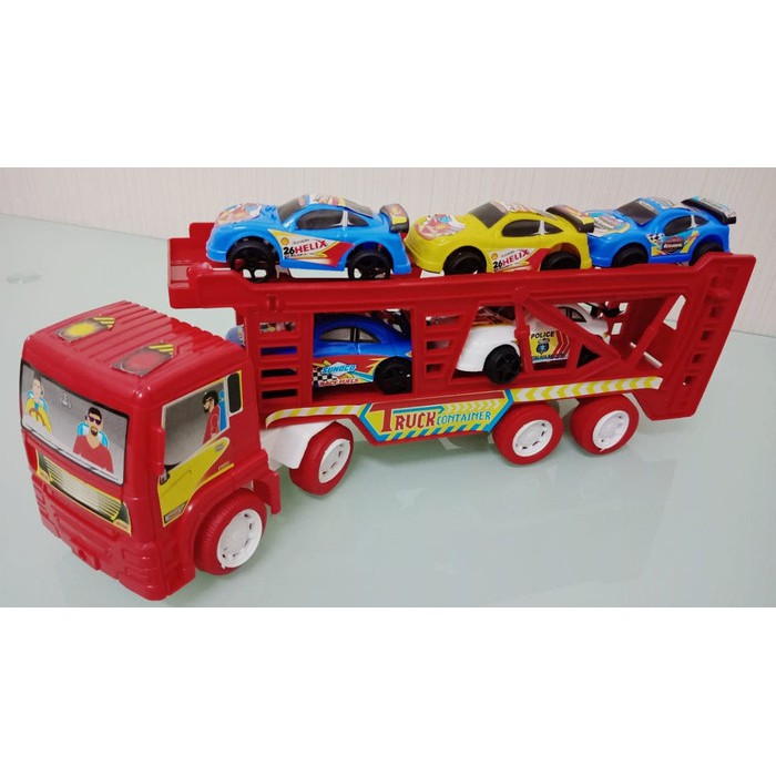 Mainan Anak Mobil Truck Kontainer Full Colour Truck