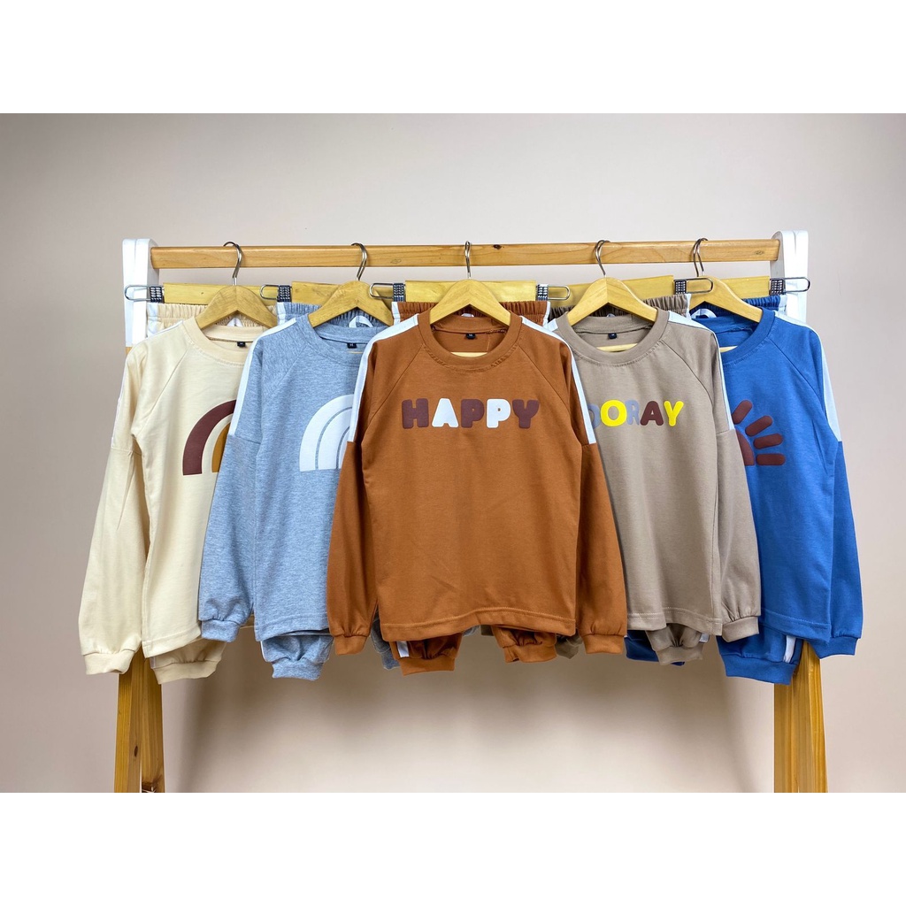 SET SWEATER DAN CELANA PANJANG (1-10 TAHUN)