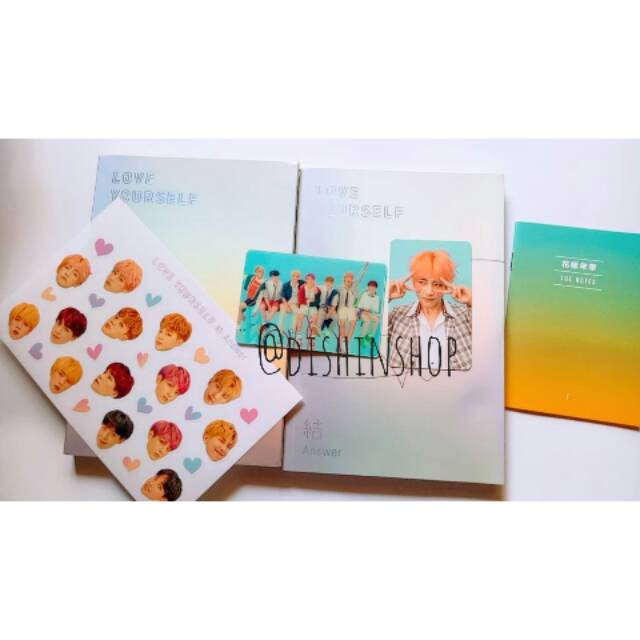 [ALBUM+SPC] SPECIAL PHOTOCARD BTS ALBUM ANSWER