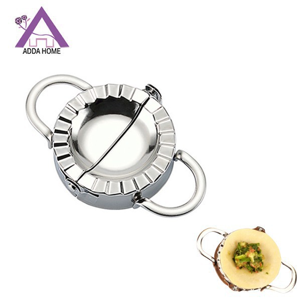 Adda Home - Cetakan Pangsit Dumpling Pastel Gyoza Mold Stainless Steel