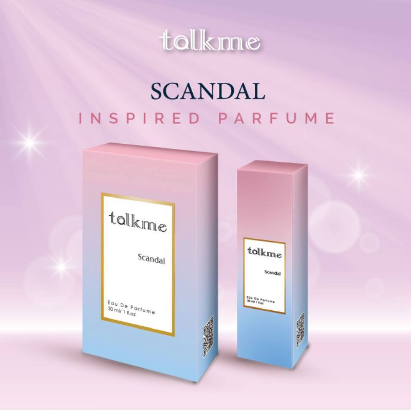 Parfum TalkMe Spray 30ML Scandal Sweet and Fresh