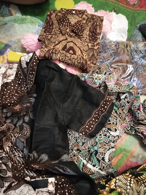 Size M L Xl Xxl Xxxl Bswart Batik Hrb026 Kenongo Hem Pendek Padi Pekalongan M L Xl Batik Pria Murahl