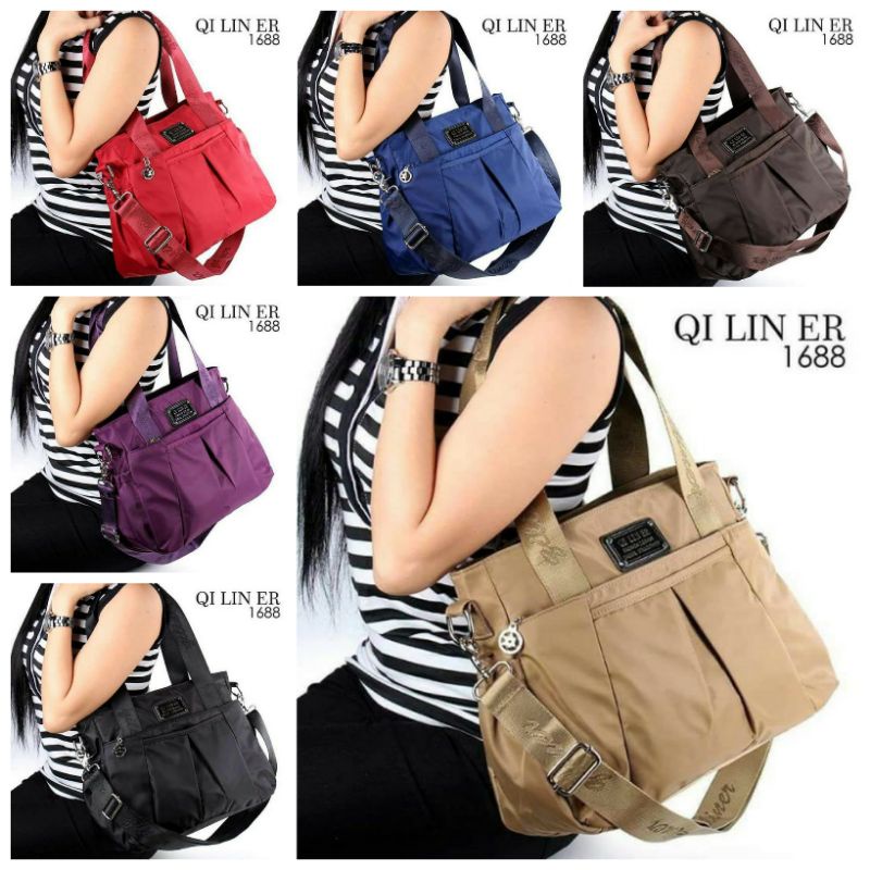 RESTOCK  Selempang Qi Lin Er #1688 - Tas Fashion Wanita Bag Cewek Murah