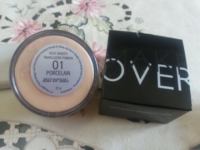 OliveShop ❤ Make Over MakeOver Silky Smooth Translucent Powder Bedak Tabur 35gr