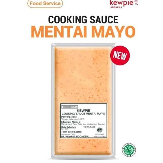 

Kewpie Cooking Sauce Mentai Mayo 1kg - Saus Mentai
