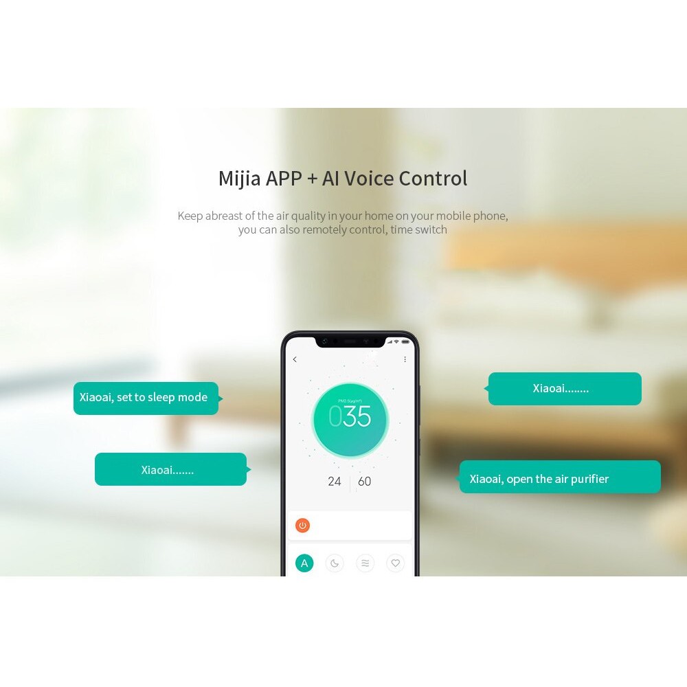 AKN88 - MIJIA Mi Air Purifier 3 - Penjernih dan Pembersih Udara - AC-M6-SC