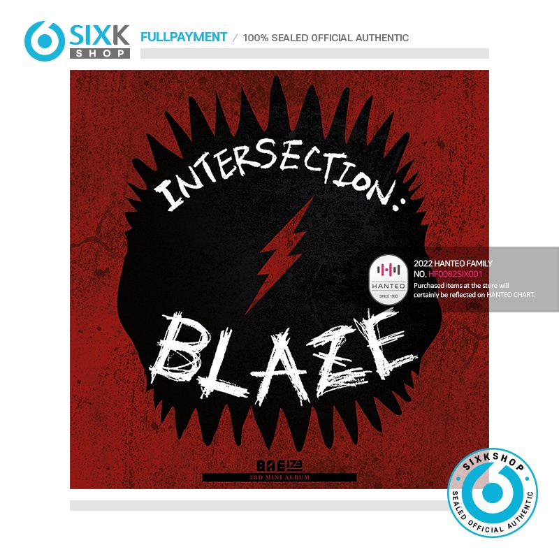 BAE173 - 3rd Mini Album INTERSECTION : BLAZE