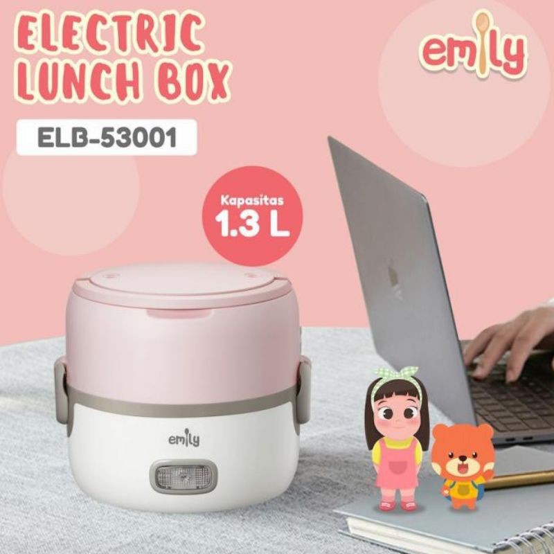 emily electric lunch box/Tempat Bekal Makan Stainless