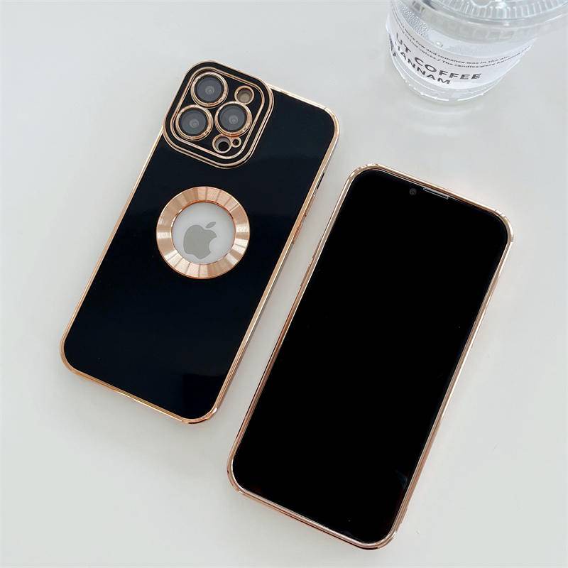 Case Pelindung Kamera Bahan Silikon Warna Polos Untuk iPhone 7 8 Plus SE 2020 2022 SE3 X XS Max XR