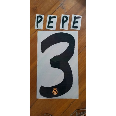 Nameset Original Real Madrid Home 2013-14, Pepe