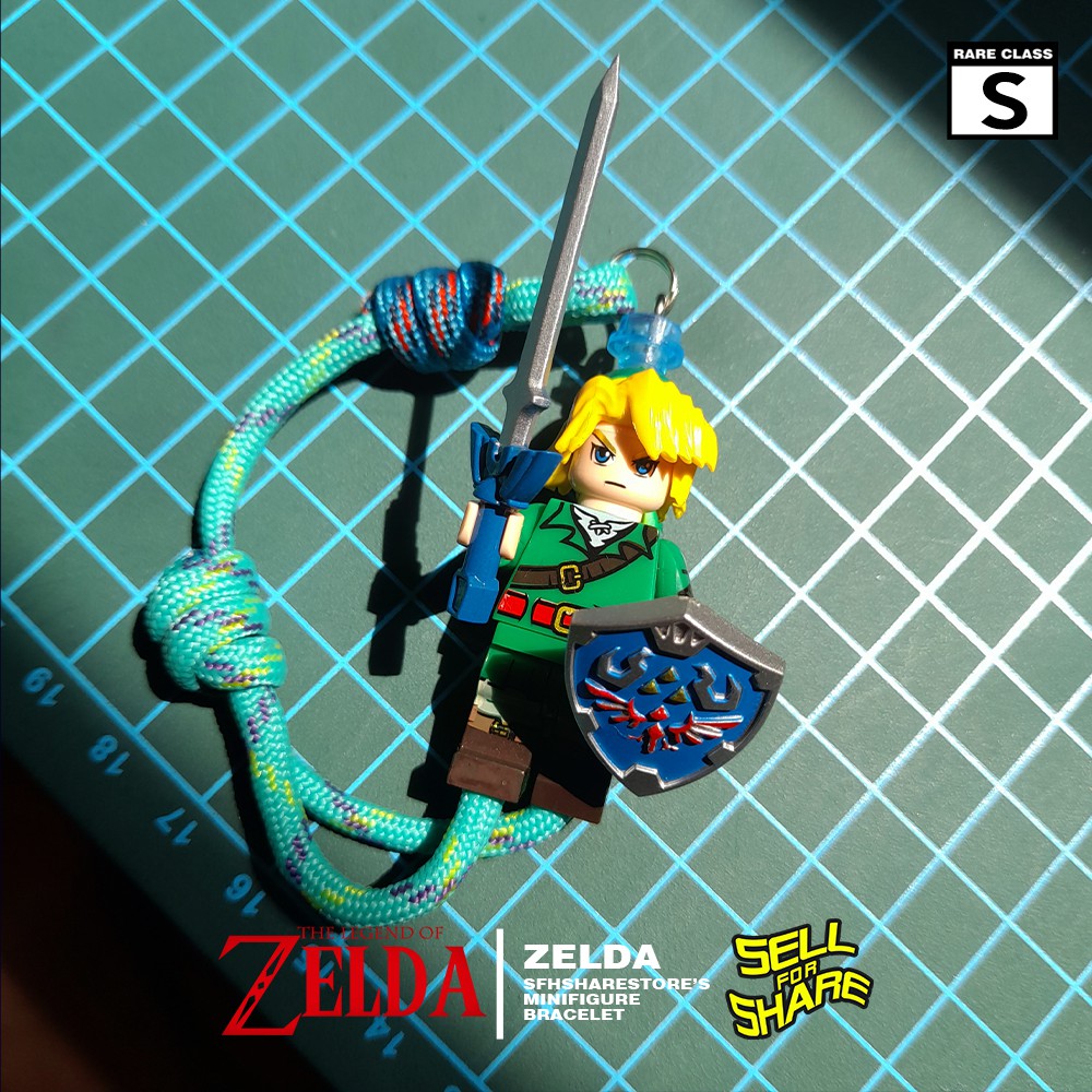 GELAN LEGO MINIFUGRE ZELDA / GELANG THE LEGEND OF ZELDA / GELANG GAME VIRAL / GELANG AESTHETIC