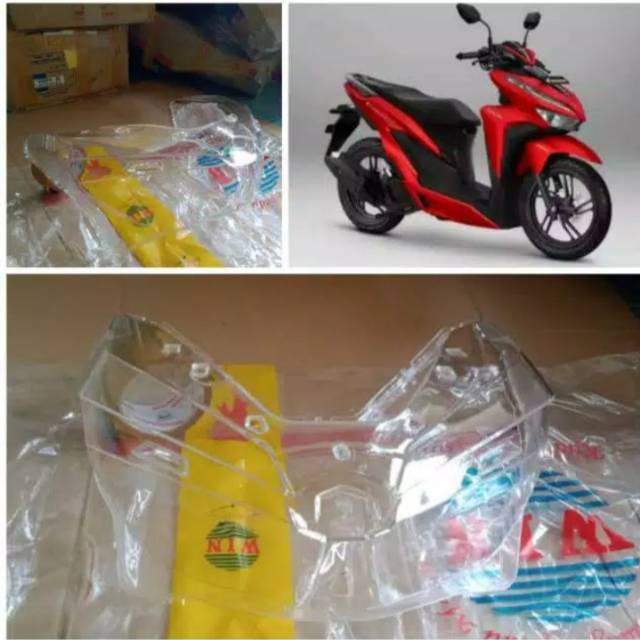 Mika kaca lampu depan honda vario 125 vario 150 led 2018 2019