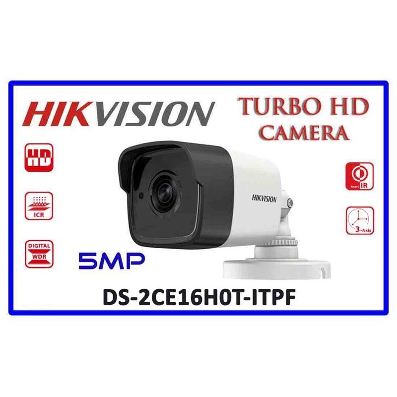 KAMERA CCTV HIKVISION 5MP 2560P OUTDOOR GARANSI RESMI HIKVISION DS 2CE16HOT ITPF