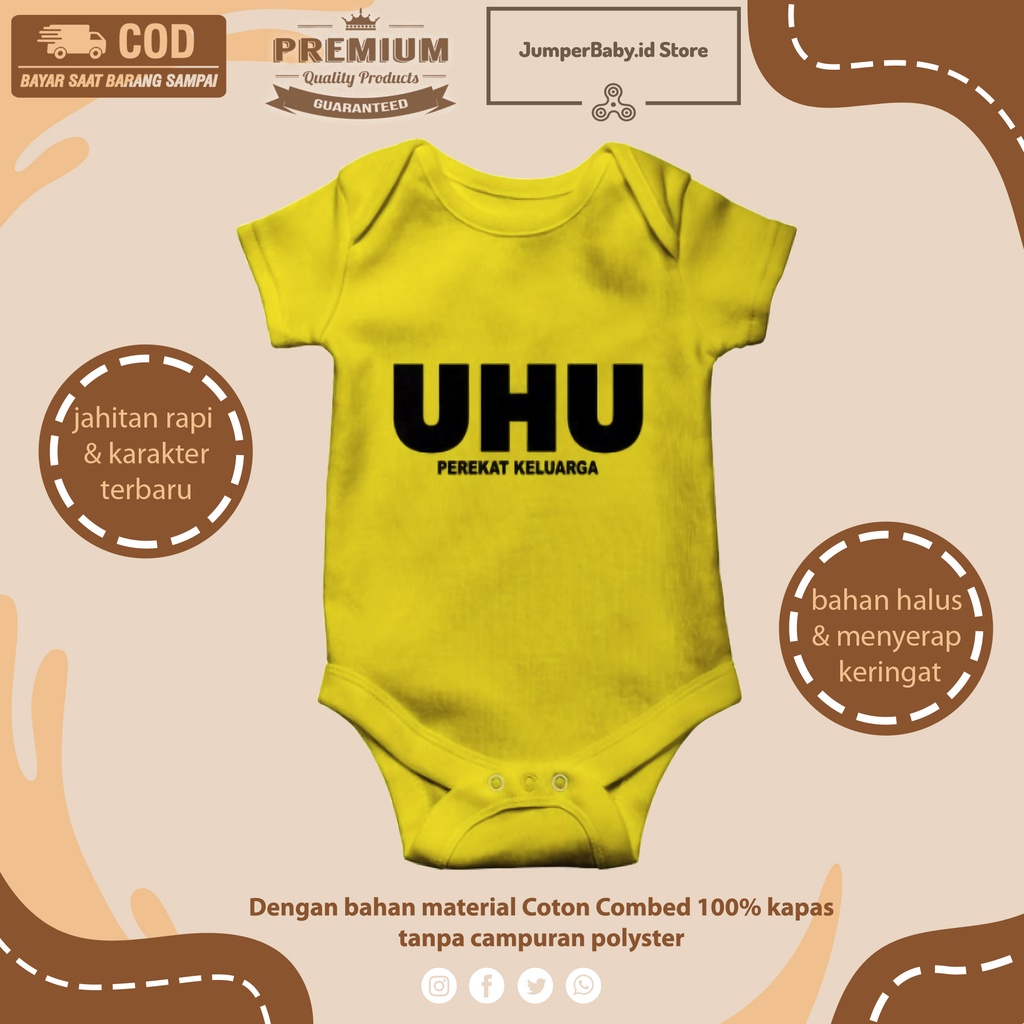 Jumper bayi jamper bayi jumpsuit baby karakter lem uhu baju baby custom nama baju bayi cewek cowok l