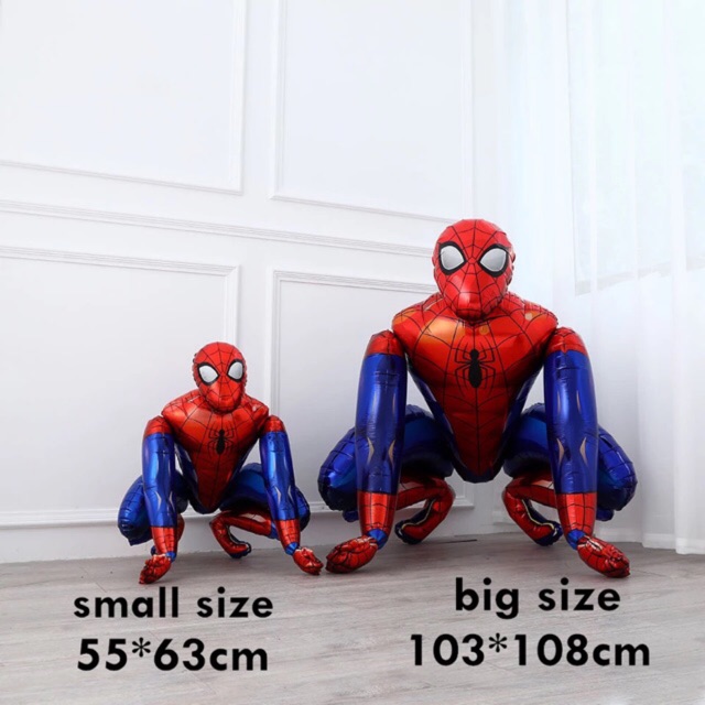 BALON FOIL SPIDERMAN IRONMAN 3D SMALL