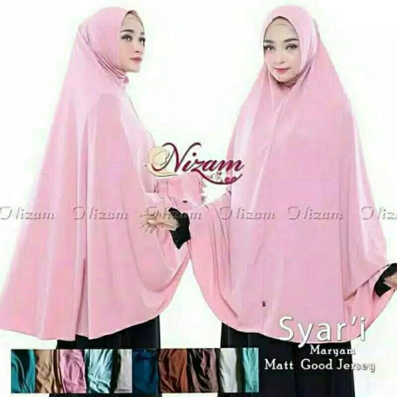 hijab/jilbab super jumbo jersy super