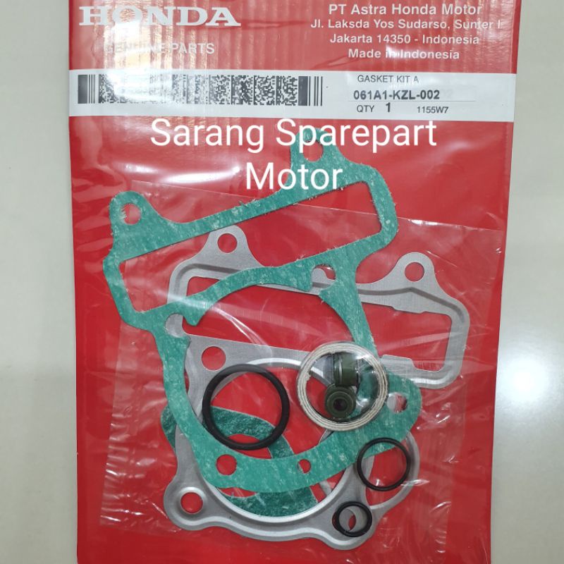 Packing Top Set Beat Fi Scoopy Vario 110 Fi KZL