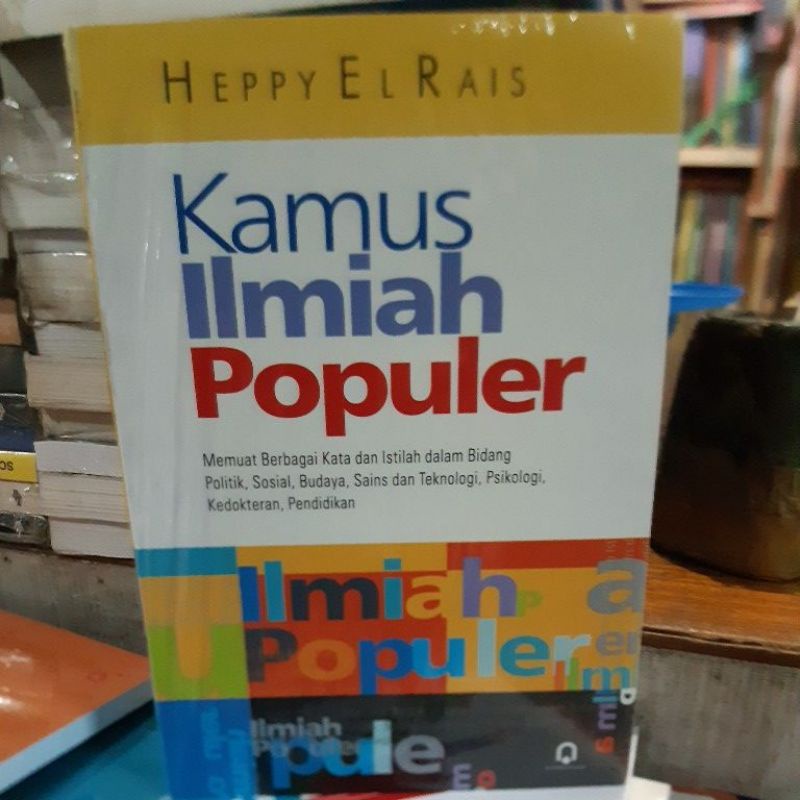 kamus ilmiah populer