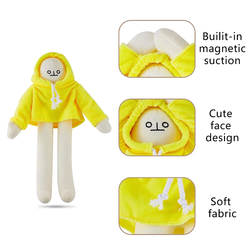 Mary Changeable Banana Man Untuk Boneka Dekompresi Kartun Mainan Mewah Bantal Lembut Untuk