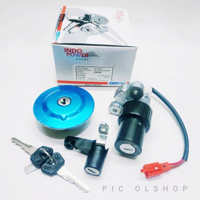 Kunci kontak full set Vixion old Minda Kualitas Ori Yamaha