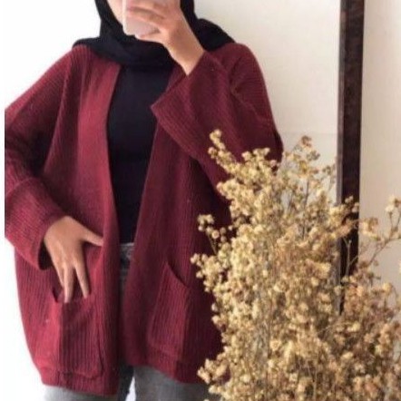 LAVELLA CARDY RAJUT - OVERSIZE LAVELLA CARDIGAN