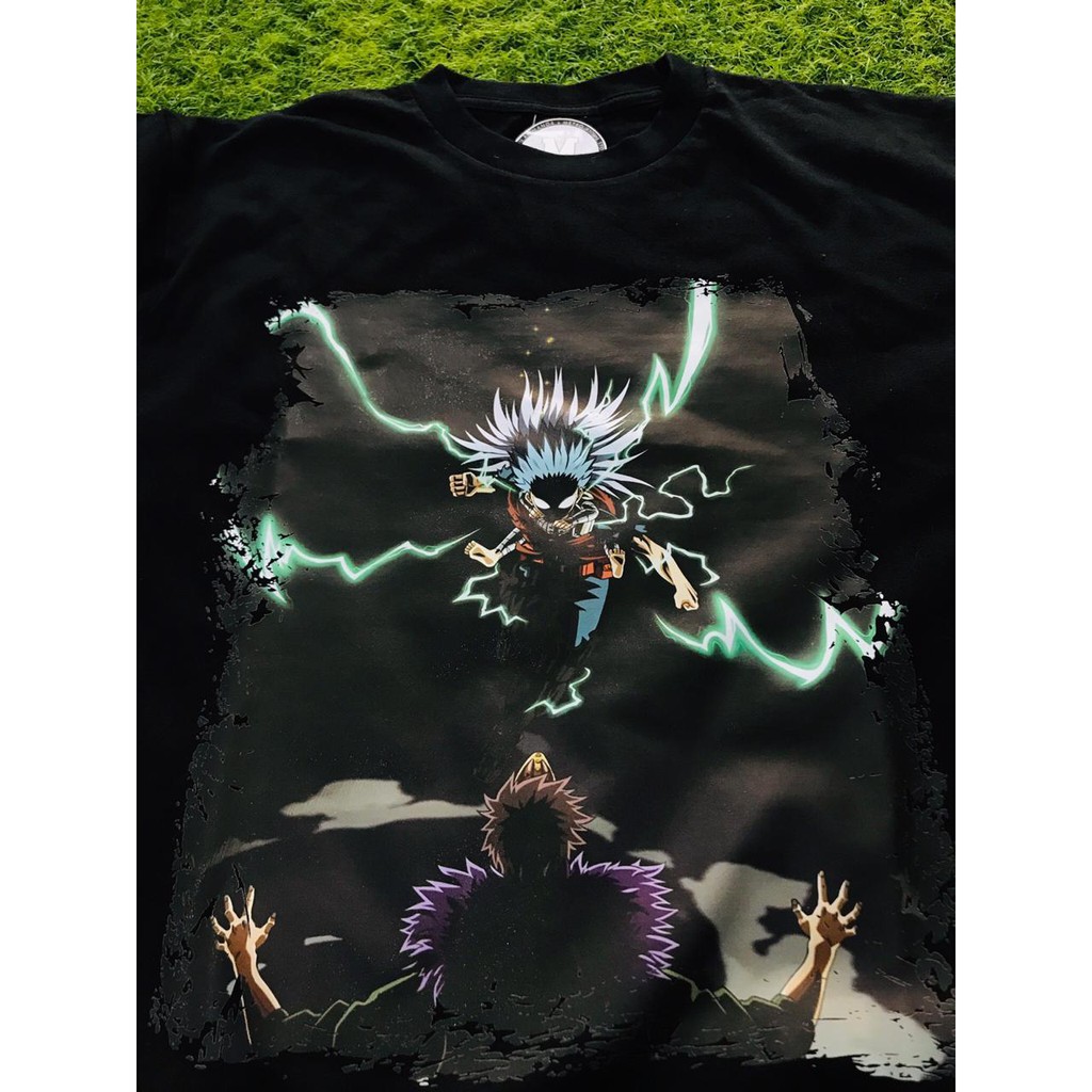 Tshirt Deku 100% One For All Boku no Hero Academia