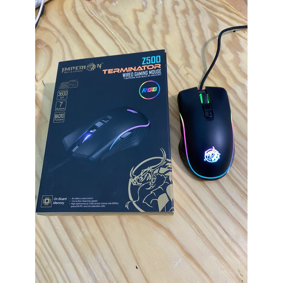 Imperion Terminator Z500 Macro Wired Gaming Mouse