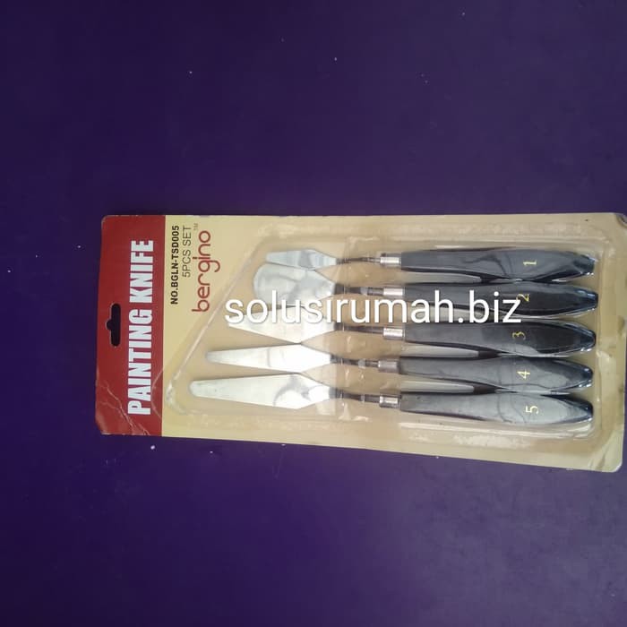 

CETOK LUKIS SET PALET LUKIS GAMBAR PISAU GAMBAR ready- OVAL GEPENG