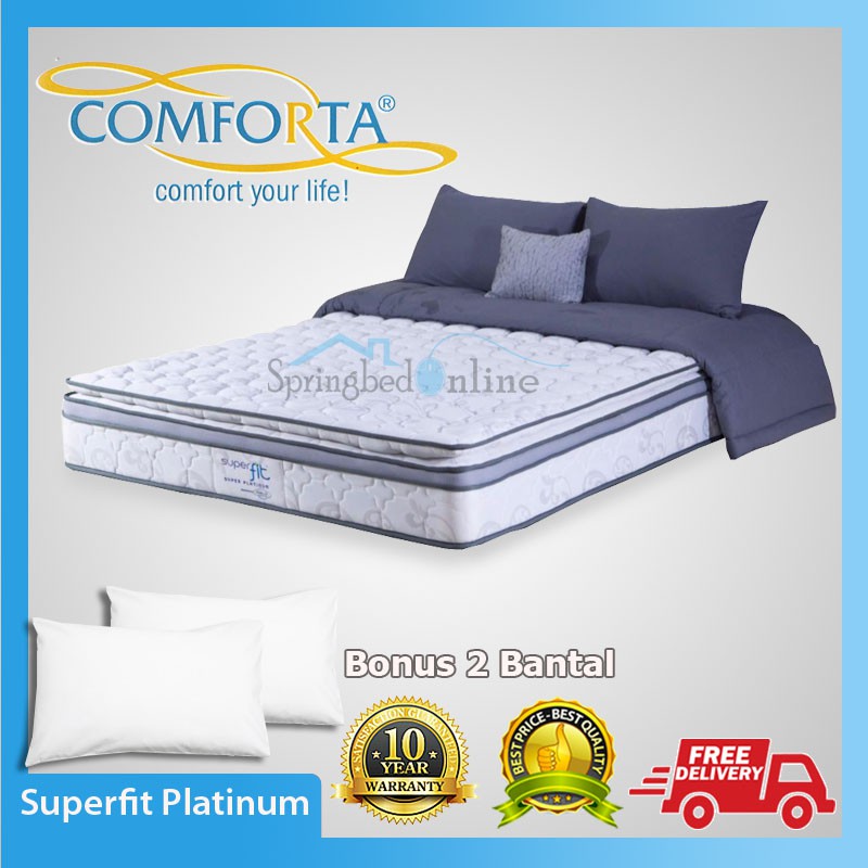 Springbed Comforta Superfit Platinum 180x200 Kasur Saja