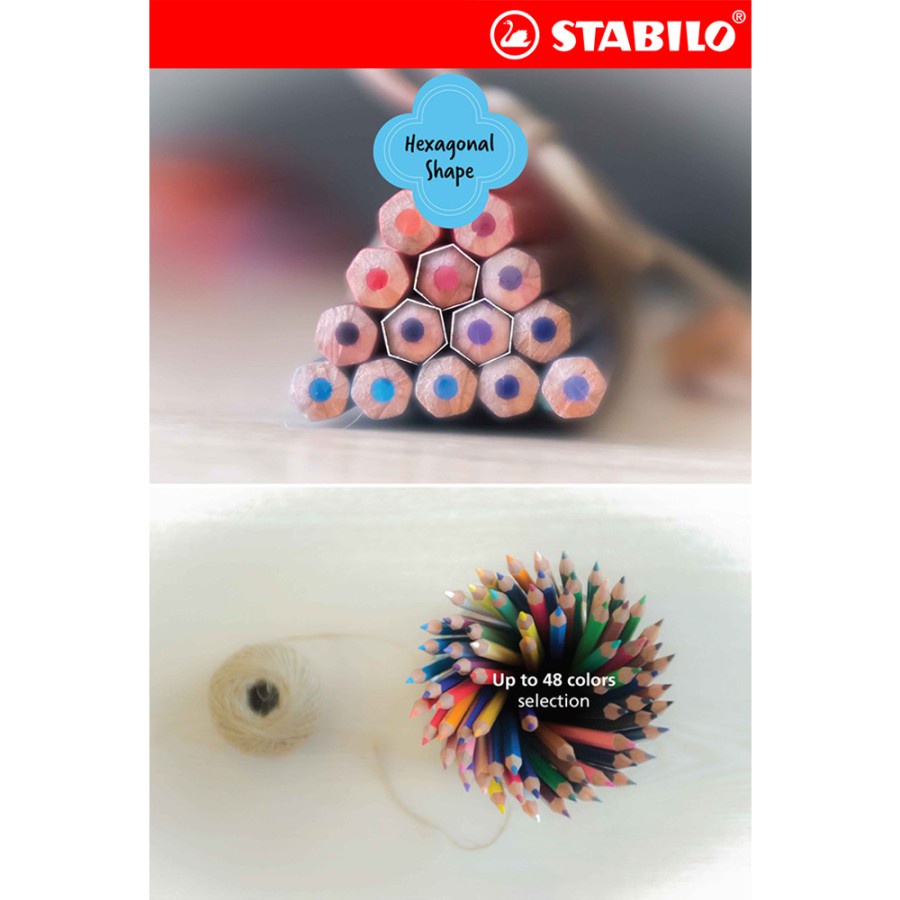 Pensil Warna Stabilo Swans 36+2 Warna 1870/38