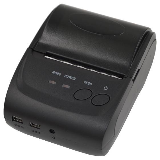 Taffware Zjiang Printer Resep Thermal Bluetooth - ZJ-5802 - Hitam