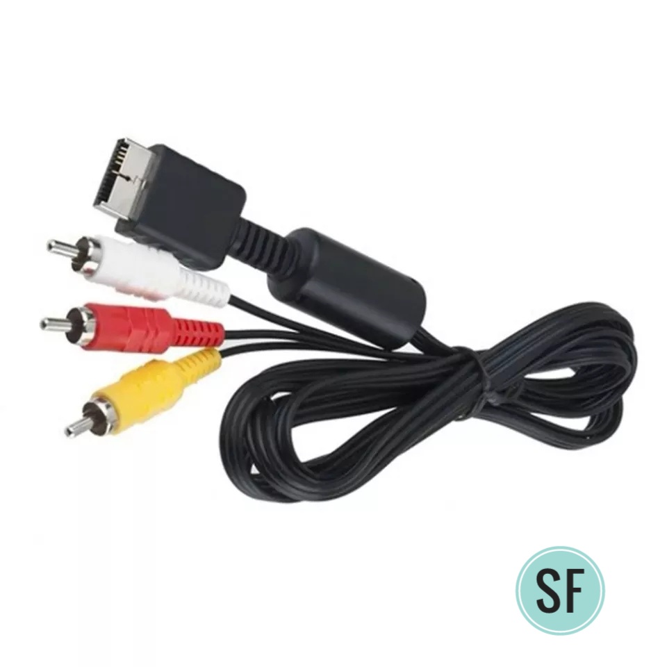 Kabel AV PS2 PS 1 PS 3 ke TV - Kabel AV TV ke PS 2 PS 1 PS 3